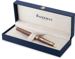 Waterman Hémisphère Metalic roller, fijn, koperrood GT, giftbox — detail 2