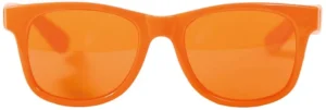 Oranje bril, blues brothers — feestartikel