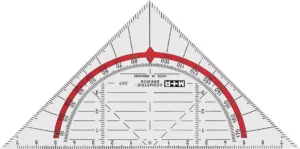 M+R geodriehoek, ft 16 cm