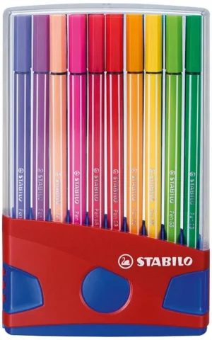DOOS20 STAB.PEN68 COLOR PARADE — viltstift