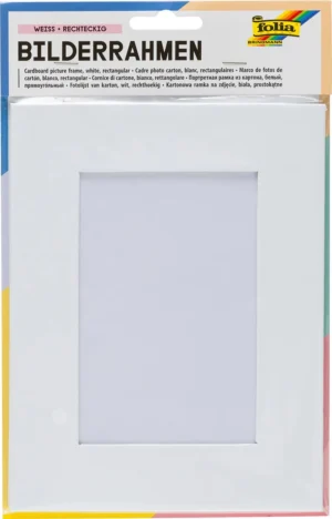 Folia fotokader ft 16,6 x 21,6 cm, rechthoekig model, voor foto's ft 10 x 15 cm — knutsel- en decoratiemateriaal