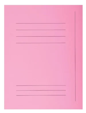 Roze Exacompta dossiermap Super 210 van karton met drie kleppen voor A4