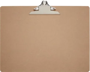 MAUL klemplaat Classic, hardboard karton, A3 liggend, bruin