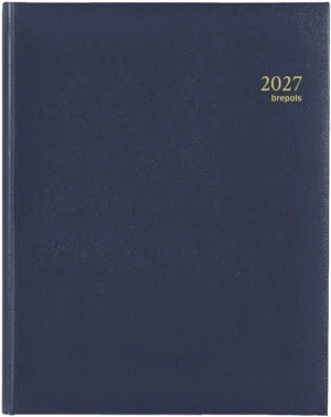 Brepols Concorde Lima, blauw, 2027 — kantooragenda 2027