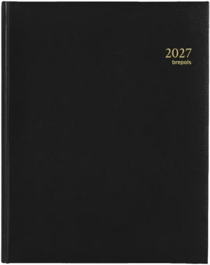 Brepols Concorde Lima, zwart, 2027 — kantooragenda 2027