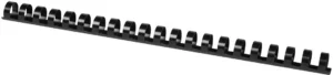 OFFICE products bindruggen, pak van 100 stuks, 14 mm, zwart — toebehoren voor inbindmachines