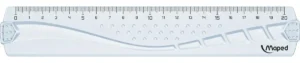 Maped lat Geometric 20 cm, transparant — latten uit kunststof