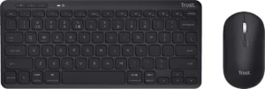 Trust Lyra Eco draadloze deskset, azerty — toetsenbord