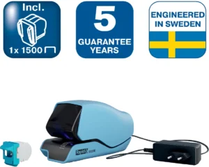 Rapid elektrische nietmachine Supreme 5025E, blauw — detail 2