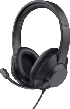 Trust Ayda Max Headset, over ear, 3,5 mm aansluiting — headsets voor pc, tablets en smartphones