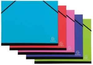 Excacompta tekenmap Iderama 32 x 45 cm, pak van 5 stuks in geassorteerde kleuren — detail 2