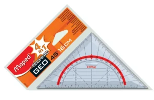 Maped geodriehoek Technic, ft 16 cm, met handvat — detail 2