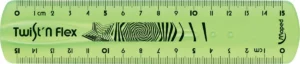Maped lat Twist'n Flex, 15 cm — latten uit kunststof