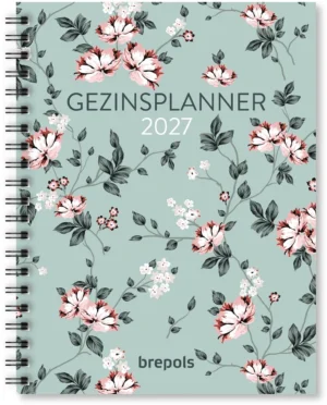 Brepols gezinsplanner, 12 maanden, Nederlandstalig, 2027 — mementokalender 2027