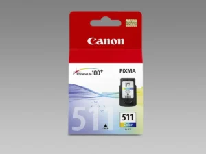 Canon inktcartridge CL-511 in drie kleuren met OEM-artikelnummer 2972B001