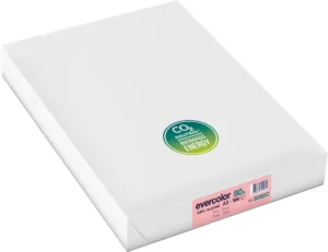 Clairefontaine Evercolor gekleurd gerecycleerd papier, A3, 80 g, 500 vel, roze — gekleurd papier