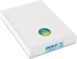 Clairefontaine Evercolor gekleurd gerecycleerd papier, A3, 80 g, 500 vel, helblauw — gekleurd papier
