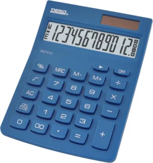Desq bureaurekenmachine New Generation Compact 30100, donkerblauw — detail 2