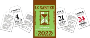 Dagblokkalender Le Sablier, 2027 — detail 2