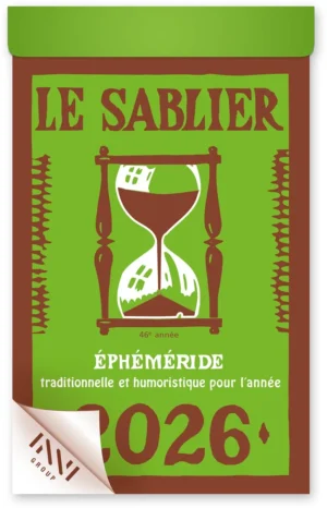 Dagblokkalender Le Sablier, 2027 — scheurkalender 2027