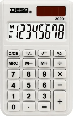 Desq zakrekenmachine 30201, wit