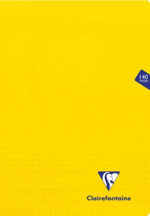 Clairefontaine schrift mimesys voor ft A4+, 140 bladzijden, kaft in PP, seyès, geassorteerde kleuren — detail 2