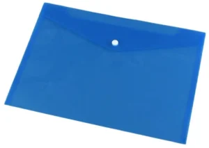 Documentenmap, A5, ft 240 x 161 mm, blauw — detail 2