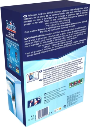 Finish zout voor vaatwasser, doos van 4 kg — detail 2