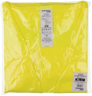 DONAU SAFETY fluohesje, geel, extra large — detail 2