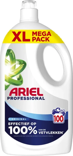 Ariel Pro vloeibaar wasmiddel, Regular, fles van 4,5 l, 100 wasbeurten — wasproduct