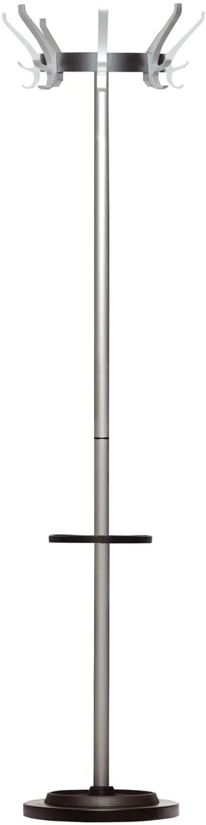 Unilux kapstok Cypres, hoogte 170 cm, 8 kledinghaken, met parapluhouder — kapstokken en parapluhouders