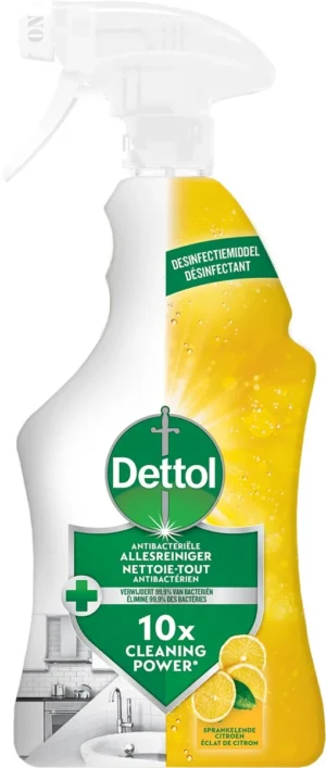 Dettol allesreiniger, citroen, spray van 750 ml — reinigingsproduct