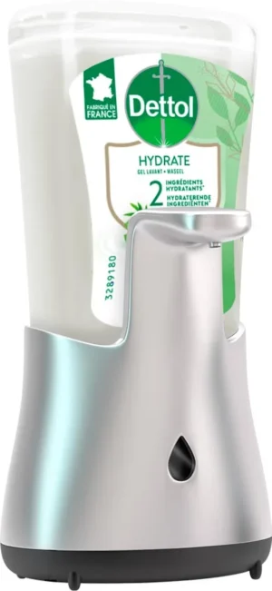 Dettol no touch handzeepdispenser, aloë vera en bamboe, automatisch, navulling van 250 ml
