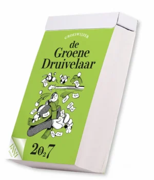 Dagblokkalender De Groene Druivelaar 2027 — scheurkalender 2027