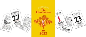 Dagblokkalender De Druivelaar 2027 — detail 2