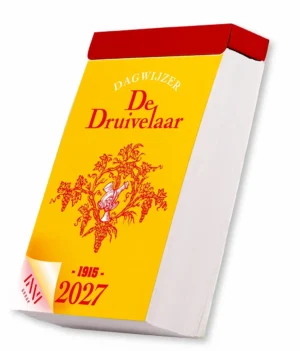 Dagblokkalender De Druivelaar 2027 — scheurkalender 2027