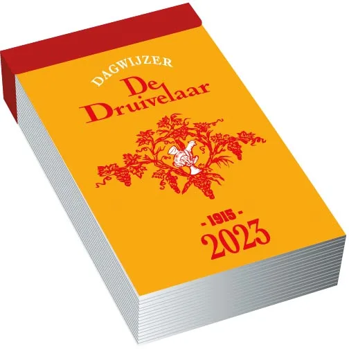 Dagblokkalender De Druivelaar 2027 — detail 3