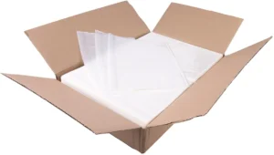 OFFICE products documenthouder 155 x 235 mm, zelfklevend, transparant, doos van 500 stuks — detail 2