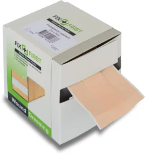 Fixfirst elastische wondpleister, ft 6 cm x 5 m — ehbo-artikel