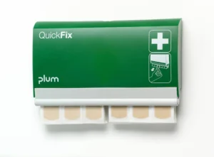 Plum QuickFix pleisterautomaat, inclusief 2 x 45 elastische pleisters — ehbo-artikel