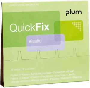 Plum QuickFix navulling voor pleisterautomaat, 45 elastische pleisters — ehbo-artikel