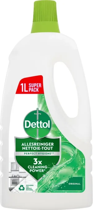 Dettol allesreiniger, original, fles van 1 l — reinigingsproduct