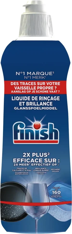 Finish glansspoelmiddel voor vaatwasser, flacon van 800 ml, regular — afwasproduct