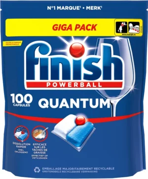Finish Quantum Regular vaatwastabletten, pak van 100 capsules — afwasproduct