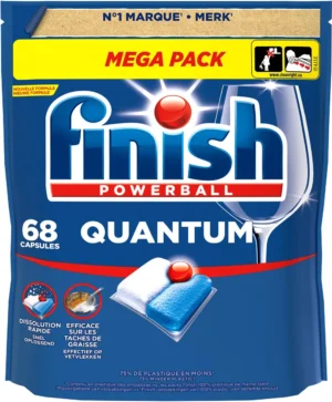Finish Quantum Regular vaatwastabletten, pak van 68 capsules — afwasproduct