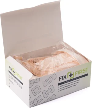 Fixfirst elastische lange wikkelpleister, ft 180 x 20 mm, pak van 100 stuks — ehbo-artikel