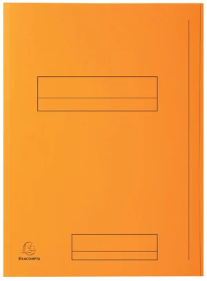 Exacompta dossiermap Super 210, pak van 50 stuks, oranje — dossiermappen uit karton