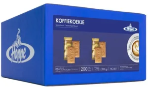 Hoppe koekjes Koffiekoekje, doos van 200 stuks — drank en eetwaren