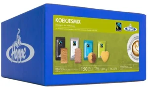 Hoppe koekjes Fairtrade Koekjesmix, doos van 150 stuks — drank en eetwaren