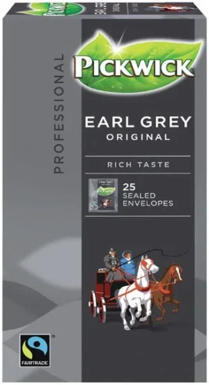 Pak Pickwick Earl Grey thee met 25 fairtrade theezakjes